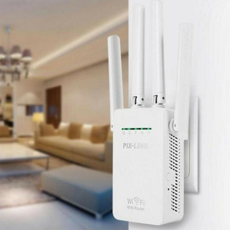 Wireless Smart WiFi Router Repeater with 4 WiFi Antennas, EU Plug Black, EU Plug White, UK Plug Black, UK Plug White, US Plug Black, US Plug White Wireless Smart WiFi Router Repeater with 4 WiFi Antennas, EU Plug Black, EU Plug White, UK Plug Black, UK Plug White, US Plug Black, US Plug White
